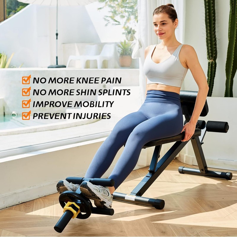 Leikefitness Tibialis Trainer Tib Bar Raise Machine Exercise Equipment Strength