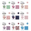 Imabari Towel, Handkerchief, Triple Gauze, Gift (Daisy x Red and