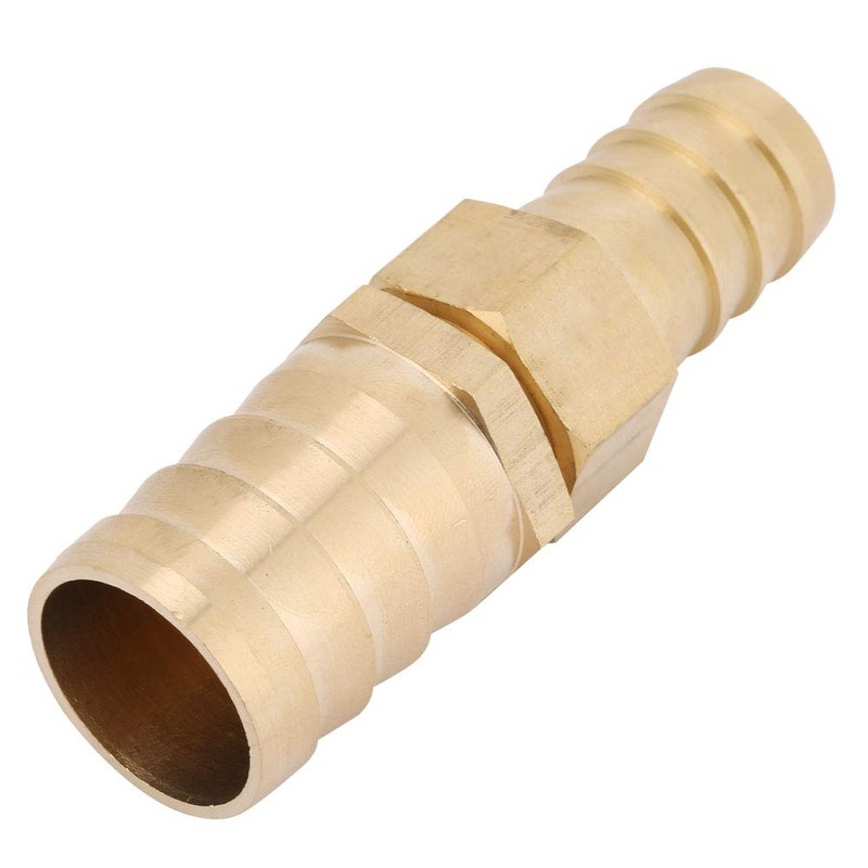 Tbest Brass Reducer 19-25mm Barb Hose Connector Reducer
