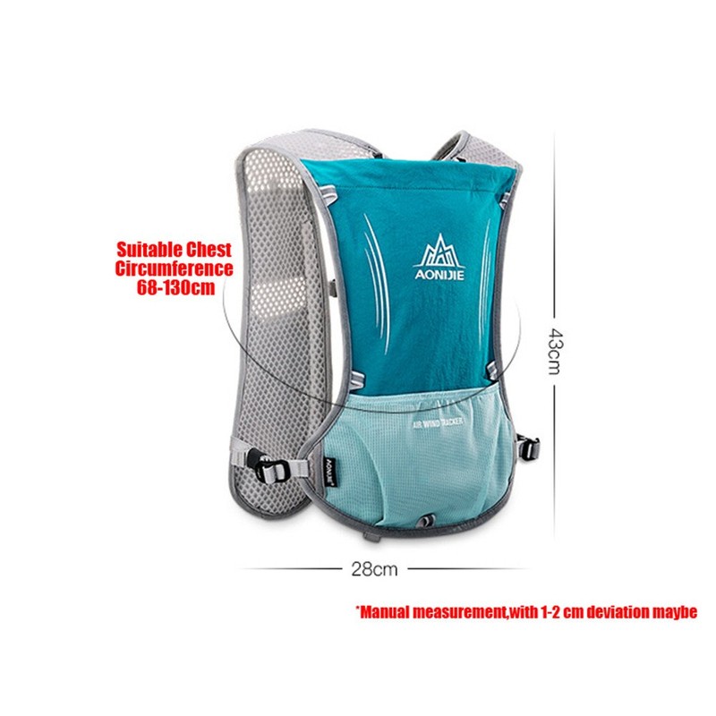AONIJIE 5L Outdoor Sport Multifunctional Camping Backpack Cycling Running Climbing