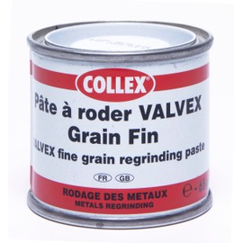 GEB VALVEX Metal Grinding Paste for Valves, Fittings, Valves, Flaps, Fine Grit 240, Pot 200 g