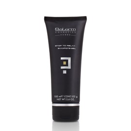 SALERM - 2-in-1 Gel and Shampoo - Stop To Relax Homme Barber Line - 100 ml - for All Hair and Skin Types - Refreshing and Relaxing Fragrance - Daily Use - Gentle Cleaning