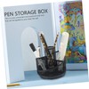 GRIRIW Rotating Pen Holder Organizer for Desk Multi-functional Storage Box