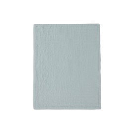 Jollein Babydecke Muslin Jacquard - Sea Green - 75x100cm - 100% Baumwolle - Für Babywiege - 0.5 TOG - GOTS Zertifiziert - Jacquardmuster  