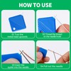 9PCS Automatic Needle Threaders, Square Plastic Needle Threader Hand Sewing,