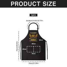 GOUYENG Kochschürze,Küchenschürze,Schürzen,Lustig Grillschürze,Lustige Grillschürze,Lustige Geburtstagsgeschenke,Kochschürze Männer,für Männer Damen Küche Restaurant Café