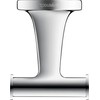 Duravit Starck T Double Wall Mounted Towel Hook Chrome