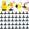 10Pcs Duck Holder for Car Dash, Rubber Duck Mounts Duck