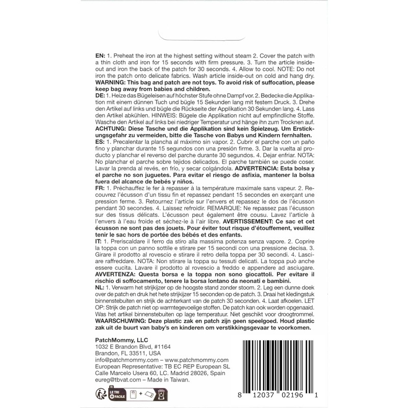 Pink Birthday Number 2 Iron On Patch, Iron On/Sew On