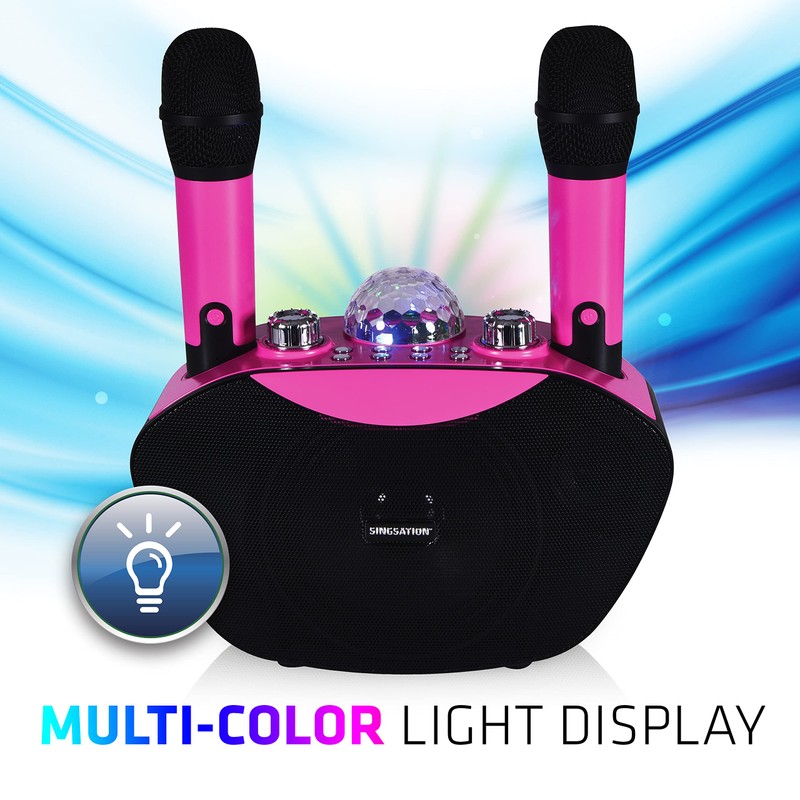 Singsation Karaoke Machine, 5.0 Bluetooth Portable Home System for Kids