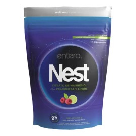 Entera Pharma Nest, Citrato De Magnesio, 340g Sabor Limon-frambuesa                                                                                   