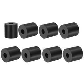 PATIKIL Multi Purpose Rubber Spacer, 8 Pcs 13mm ID x 38 OD x 40mm T Neoprene Round Anti-Vibration Isolation Pads Isolator Rubber Bushings Spacer Washer for HVAC Bolts Car Accessories