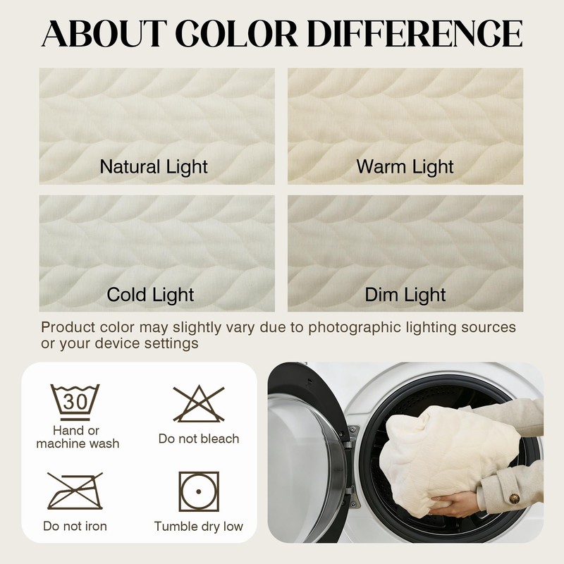 JIUZHEN Couch Cover for Dogs Washable Non-Slip Chenille Sofa Protector