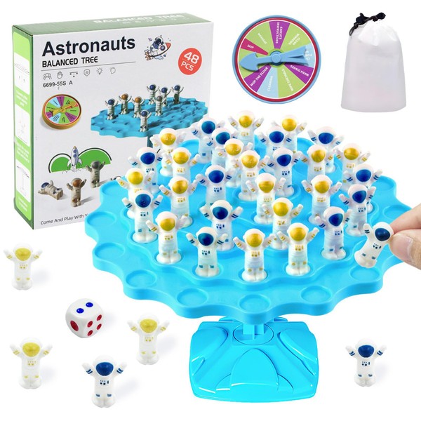 Shyllin Children's Balance Board Game, Math Balance Toy, Astronaut Balance