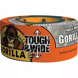 Gorilla (8)-Gorilla 2.88 In. x 25 Yd. Tough & Wide Heavy-Duty Duct Tape, Silver 10568