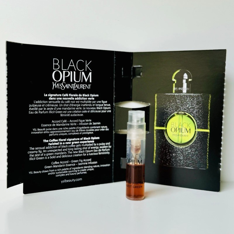 Yves Saint Laurent YSL Black Opium Perfume Collection Sample Vial
