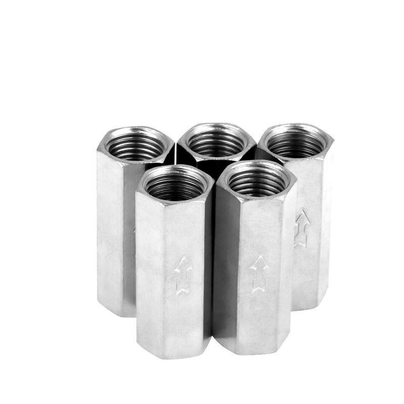 5pcs 1/4" Female Threaded Full Port One Way Air Check