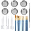 Samcos Plastic Model Painting Set 23-piece Set with 10 Painting