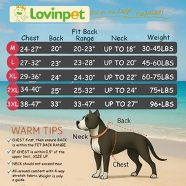 LovinPet Dog Christmas Pajamas Large - Long Sleeve Shirts for Big Dogs Holiday Costume, Lightweight Pullover, A Gnome to FA La in Navy, Large Dog Pjs, Pitbull Clothes, Pjs for Dogs, Xmas Outfit, L