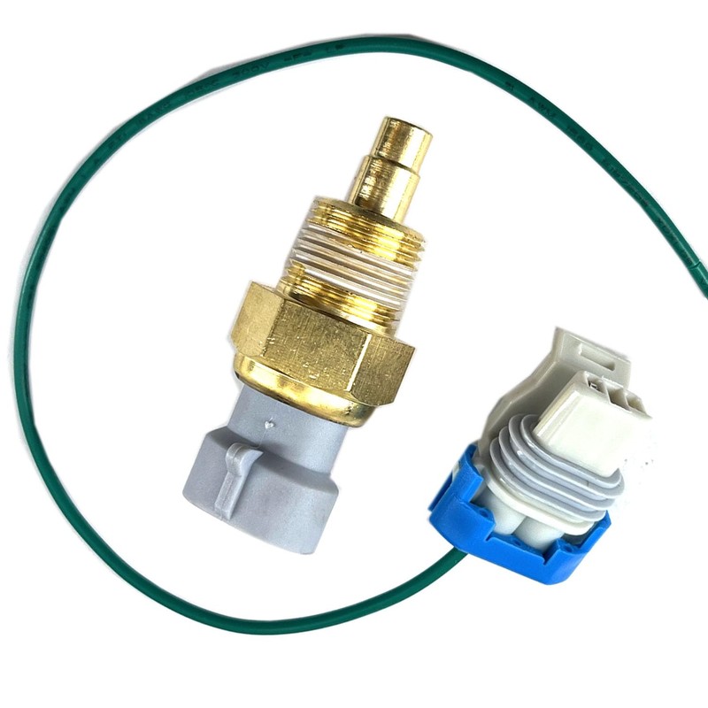 Engine Coolant Temperature Sensor with Connector Pigtail Harness 25037332 Compatible
