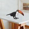 Gadpiparty Toucan Ornament Artificial Bird Child Modeling Plastic Statuette Toucan
