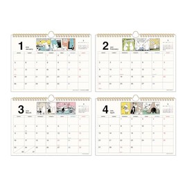 Sunstar Stationery Moomin S8521476 2026 Calendar Wall Mount Moomin