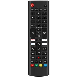 Replacement Remote Control Applicable for LG UQ75 Series LED 4K UHD Smart webOS TV 43UQ7590PUB 50UQ7590PUB 55UQ7590PUB 65UQ7590PUB 75UQ7590PUB 86UQ7590PUB
