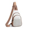 Mroede Crossbody Bags for Women 4-Pockets Sling Bag for Women