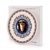 SHATCHI King Charles III Portrait Memorabilia King's Coronation Commemorative Plate