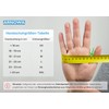Arnomed Vinyl Disposable Gloves, M, Pack of 100, Powder-Free, in