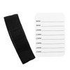 2 PCS Grafting Eyelash Scale Board White Acrylic Eyelash Display