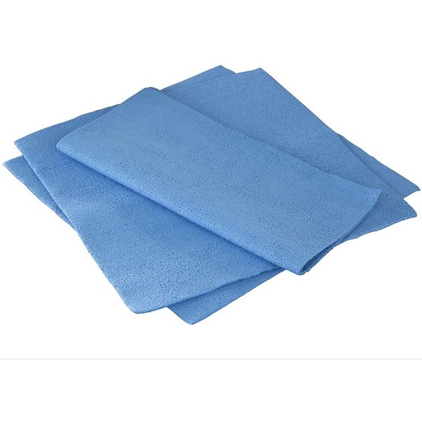Quickie Absorbing/Fast Drying Microfiber Cleaning Cloth (6 Pack) (2052231), Blue