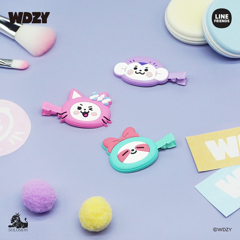 Solomon Shoji WDZY Hair Clip, HAIR CLIP LYA, WDZY-WHC-LY, Set