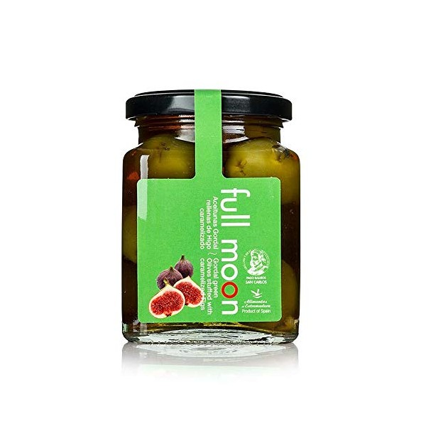 Green Gordal Olives, No Core, Caramelised Figs, San Carlos, 300g