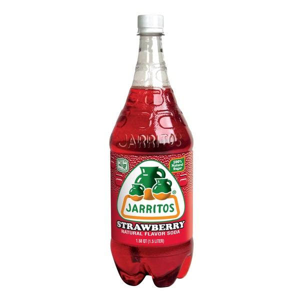 Jarritos, Soda Strawberry, 1.5 LT (Pack of 8)
