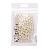 RUBYCA 200Pcs Czech Tiny Satin Luster Glass Pearl Round Bead
