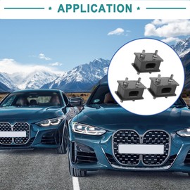 ACROPIX Exhaust Hanger Mount Muffler Bracket Insulator Fit for Toyota Land Cruiser 1969-2017 - Pack of 3