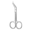 Professional Curved Nose Hair Scissors, Stainless Steel, Precision Grooming Tool