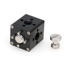 SZRMCC Camera Mount Cube Mini Adapter Mini 25mm 3/8" Screws