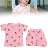 Baby Short Sleeve TShirt Short Pants Breathable Summer Clothes Pajamas