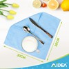 AIDEA Microfibre Cloths Pack of 50 Lint-Free Reusable Microfibre Cloths