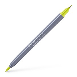 Faber-Castell Creative Studio Goldfaber Aqua Dual Marker, Lime, Single Marker, For Art, Craft, Drawing, Sketching, Home, School, University, Colouring