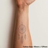 'Dream Catcher' Temporary Tattoo - Water Resistant, Skin-Safe, Non-Toxic Transfer