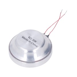 Walfront 35MM Round Resonance Speaker Single Direction Internal Magnetic Type All Frequency Vibration Louderspeaker for Electronic Equipment 85dB 5W (8Ω 5W)