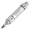 Heschen Pneumatic Slim Air Cylinder, M5 Port, 16mm Bore, 25mm
