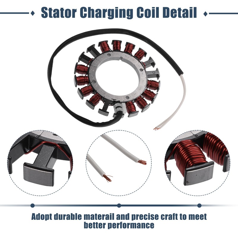 uxcell 15 Amp Stator Charging Coil for Kawasaki 4 Stroke