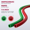 ARCCAPTAIN Grade T Oxygen Acetylene Hose, 1/4" x 50 FT
