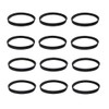 MaxLLTo 12 Pack Replacement 61120D Vacuum Cleaner Belt for Eureka