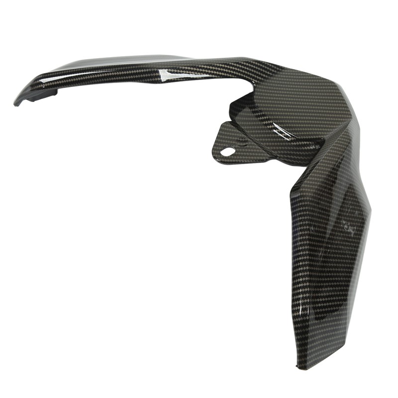 Motorcycle Front Beak Cover Carbon Fiber Style Fairing Wheel Extender
