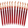 12 Pieces Tent Pegs - Y-Shaped Aluminium Alloy Campingtent Stake